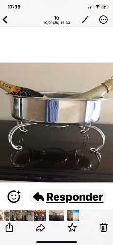 SILVER-BATHED JACKET FOR TWO BOTTLES TOGETHER