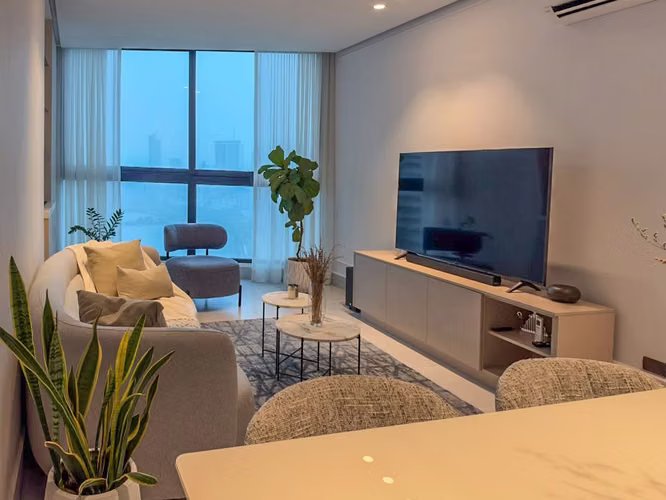 ALQUILER APARTAMENTO AMOBLADO PH AQUAPOINT VISTA AL MAR - Imagen 2
