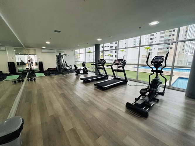 ALQUILO APARTAMENTO EN BELLA VISTA, 1 RECAMARA, AMOBLADO, 45M2, PISO ALTO. - Imagen 7