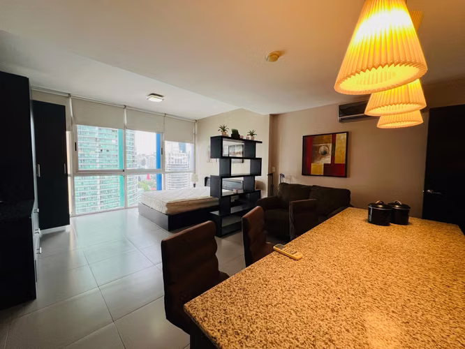 ALQUILO APARTAMENTO EN BELLA VISTA, 1 RECAMARA, AMOBLADO, 45M2, PISO ALTO. - Imagen 4