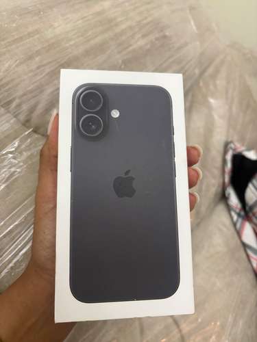 iPhone 16, 128gb, negro. Nuevo sellado  