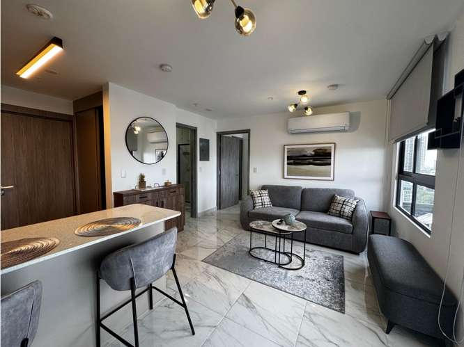 Alquiler de Apartamento en Obarrio Calle 50, PH The Gray