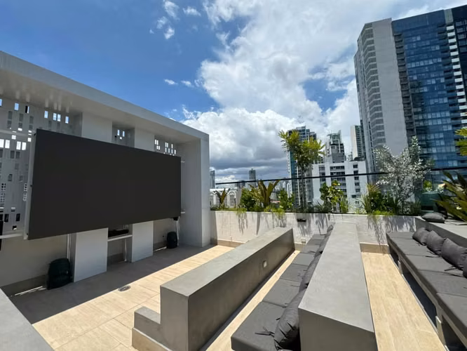 C488J SE ALQUILA APARTAMENTO CON LINEA BLANCA EN AVENIDA BALBOA  - Imagen 11