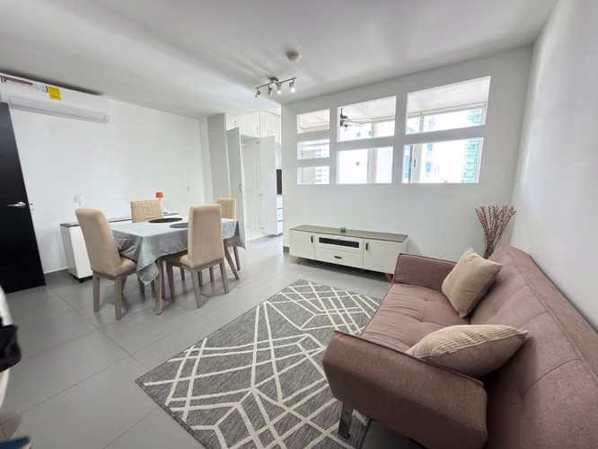 APARTMENT IN BEAUTIFUL VIEW, 1 BEDROOM, FURNISHED, 45M2, HIGH FLOOR.