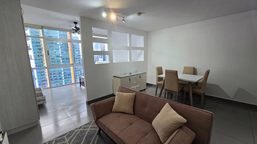 ALQUILO APARTAMENTO EN BELLA VISTA, 1 RECAMARA, AMOBLADO, 45M2, PISO ALTO. - Imagen 5