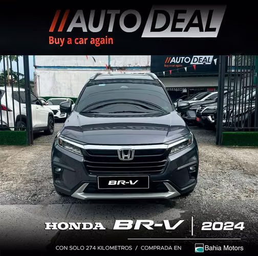 HONDA BR-V AÑO 2024 AUTOMÁTICO COMO NUEVA