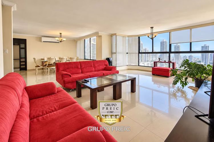Apartamento en alquiler Avenida Balboa Ph Torres del Pacifico Amoblado CC