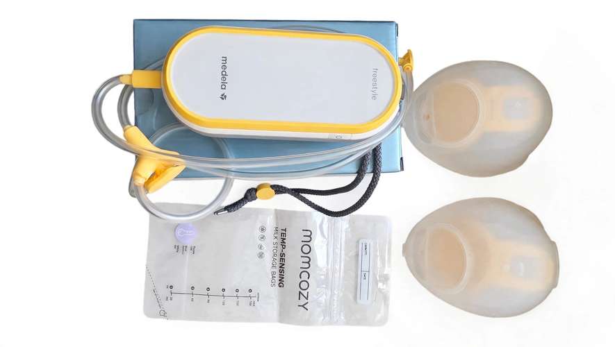 Extractor de leche eléctrico doble Medela Freestyle + accesorios - Imagen 3