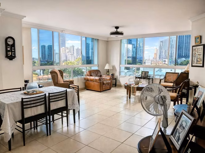 Alquiler apartamento parcialmente amoblado en Bahía Obarrio, Calle 50 | gVIK-27-2796 - Imagen 5