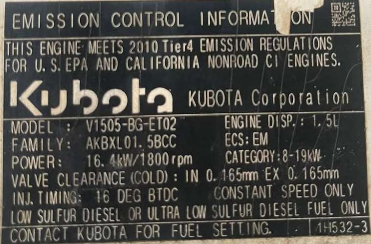 Generator Cummins 13 KVA