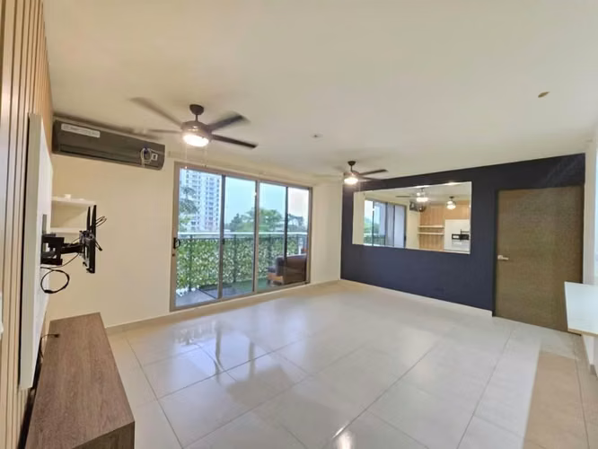 C167J SE ALQUILA AMPLIO APARTAMENTO CON LINEA BLANCA EN PANAMA PACIFICO
