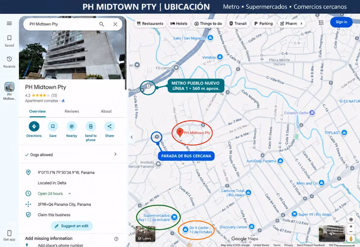 Alquiler en PH Midtown PTY, Pueblo Nuevo, 2 recámaras, 2 baños y 1 estacionamiento - Imagen 19