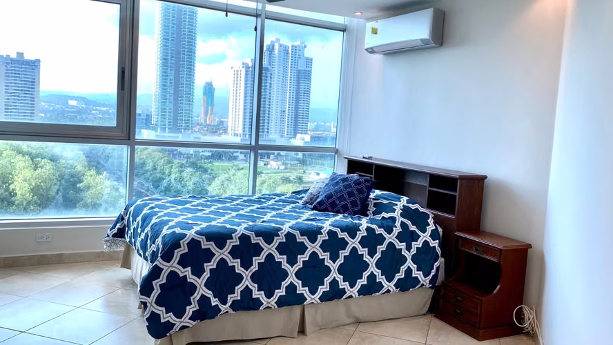 Apartamento amoblado en Alquiler vista al parque - Costa del Este - Imagen 13