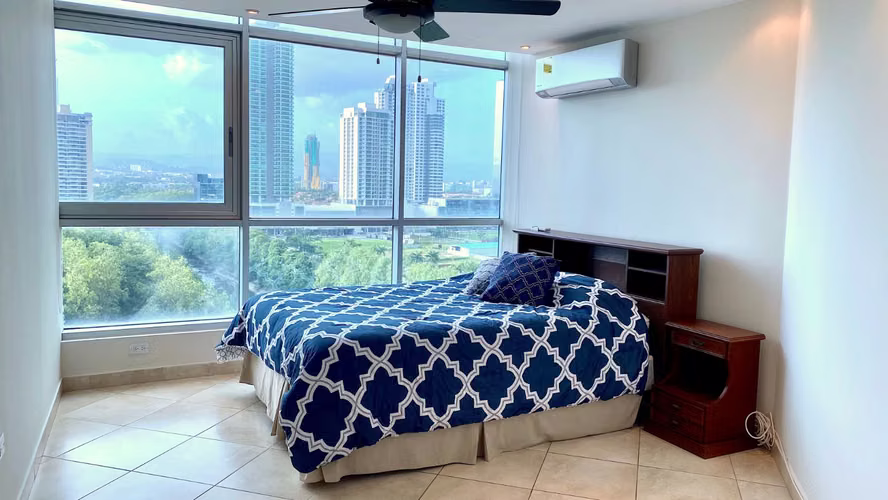 Apartamento amoblado en Alquiler vista al parque - Costa del Este - Imagen 14