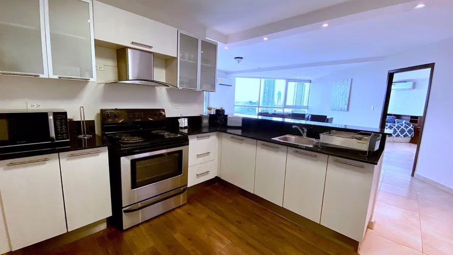 Apartamento amoblado en Alquiler vista al parque - Costa del Este - Imagen 7