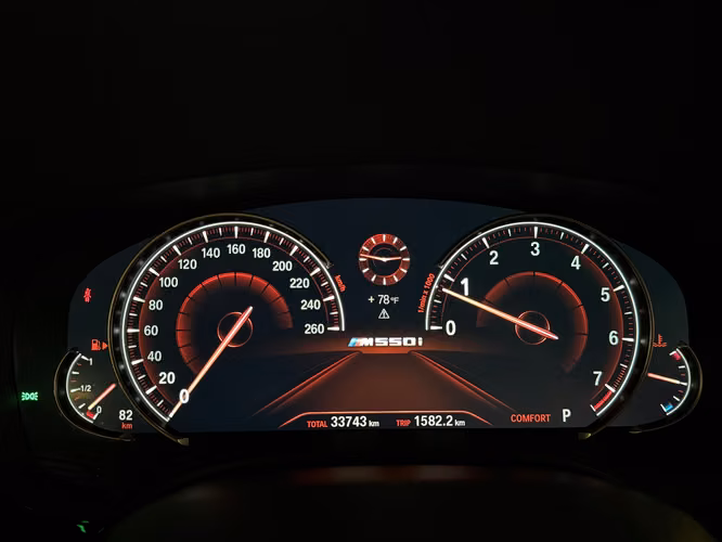 BMW M550i xDrive 2018