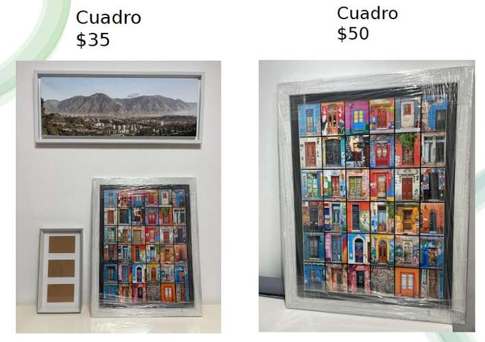 Adornos para sala, cuadros, articulos decoradores de bano, mueble de bano