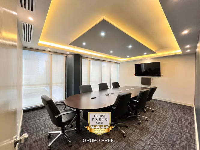 OFICINA EN ALQUILER - PH PAN AMERICAN PLAZA - 938 MTS - AMOBLADO - DL