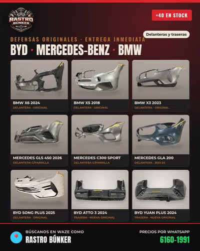 Original BMW, Mercedes-Benz and BYD - more than 40 in stock, from $100
