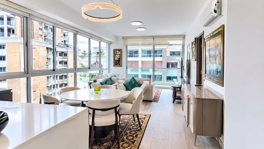 ! OBARRIO I 136 M ² I FURNISHED I 3 BEDROOMS I WITH 2 PARKING