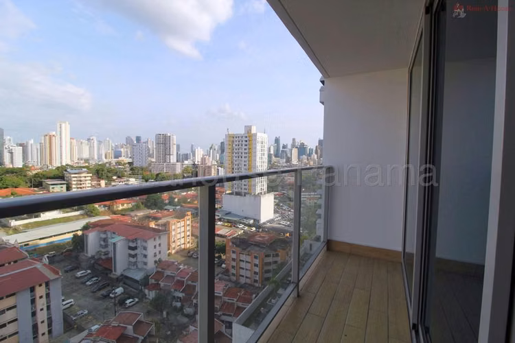 Apartment with balcony and social area in Via España - 124; 2 bedrooms - 124; $1,050 - 124; KDC 27-