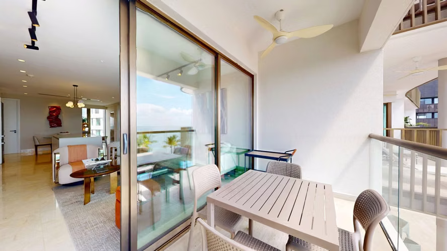  ! Apartamento en Isla Ocean Reef | 2 Rec I amoblado I con balcon y vista al mar - Imagen 3