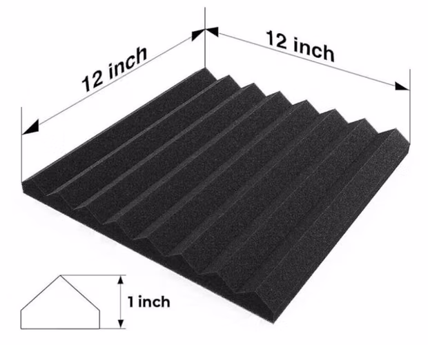 PANELES ACÚSTICOS, láminas antiruido, 12 por $22 - Imagen 5
