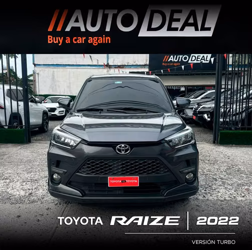 TOYOTA RAIZE AÑO 2022 AUTOMÁTICO VERSION TURBO