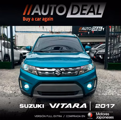 SUZUKI VITARA AÑO 2017 AUTOMÁTICO FULL EXTRA - Imagen 1