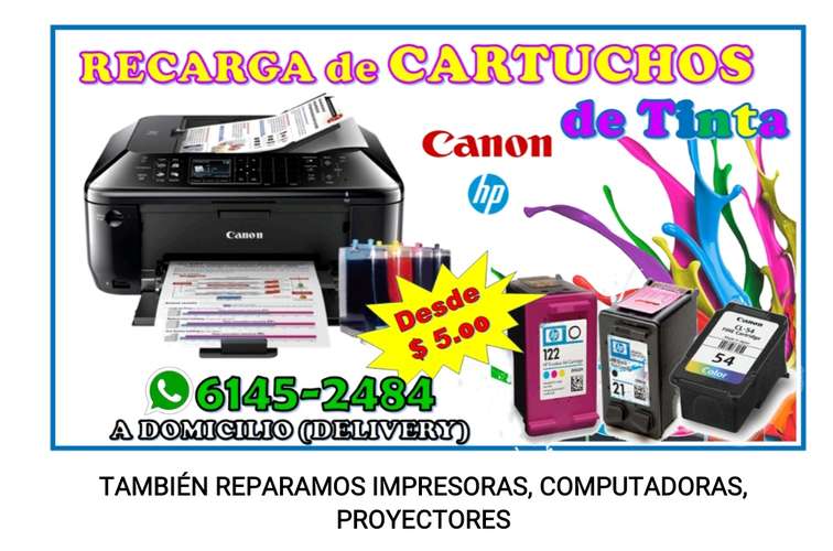 RECARGA DE TINTAS