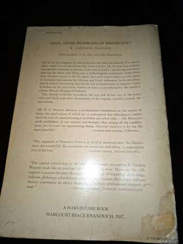 Libro antiguo SOMA – R. Gordon Wasson – Coleccionable – $150 - Imagen 5