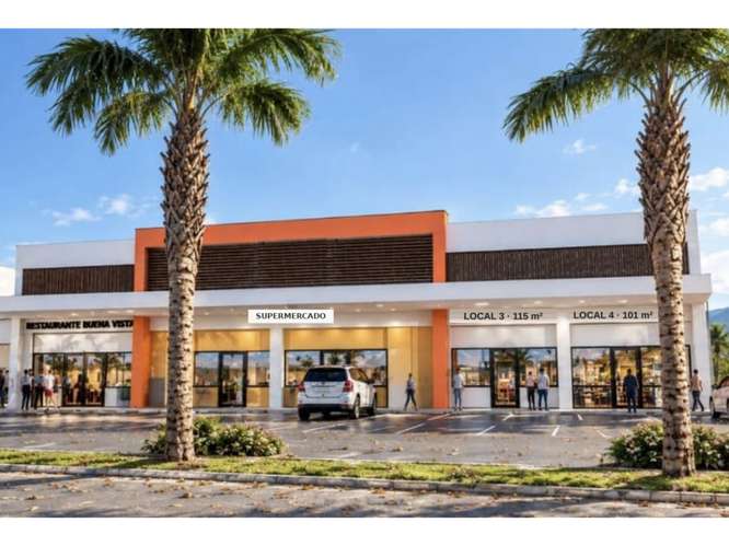 SE ALQUILA LOCAL 115 M2 EN CAPIRA PLAZA BUENA VISTA PLANTA BAJA