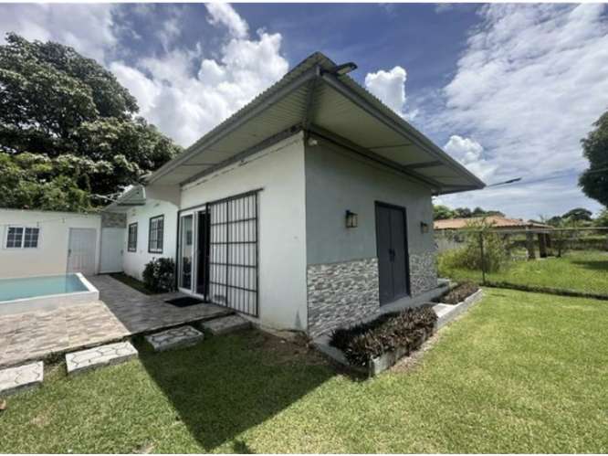 SE VENDE CASA 600M EN CHAME GORGONA CON  PISCINA Y JACUZZI CERCADA - Imagen 2