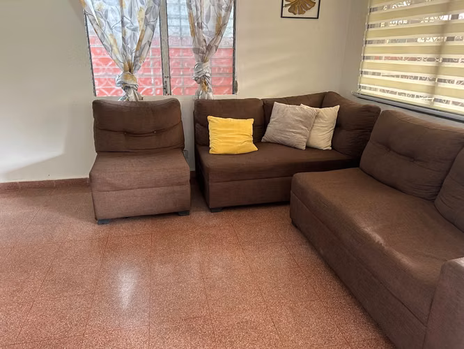 Sillones color chocolate