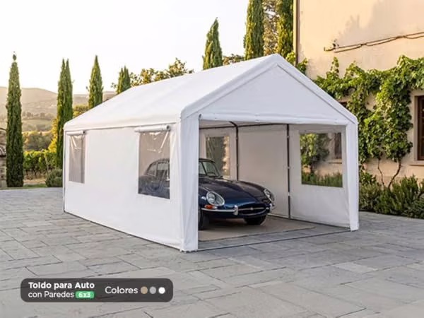 Gazebo 3 x 6 metros nuevo con paredes demontables  - Imagen 4