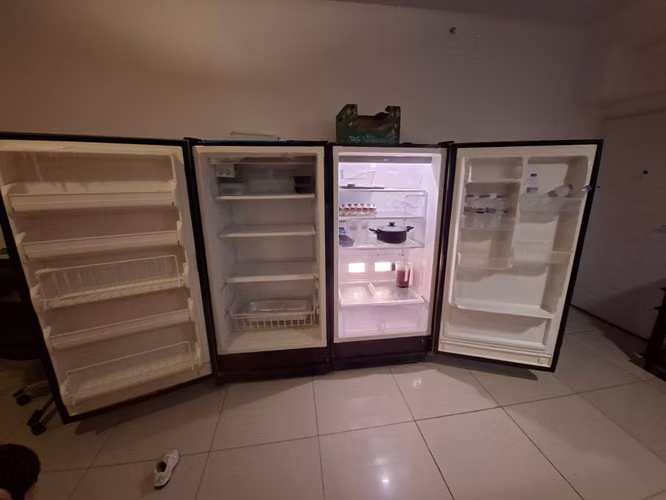 Refrigerador + Congelador Frigidaire Professional – 2 Unidades – $650