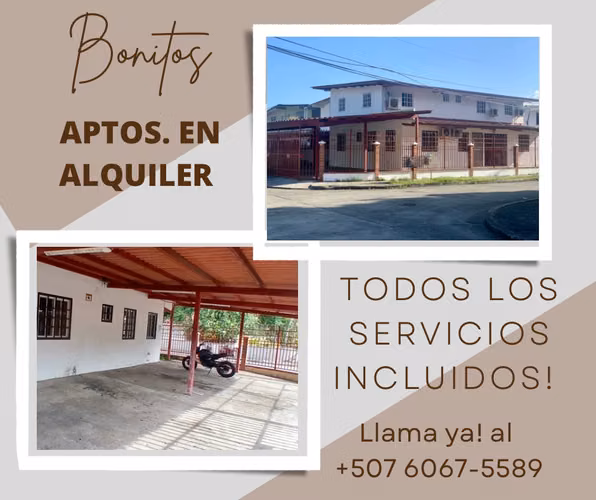 ¡Oportunidad de alquiler! Bonito apartamento en Marcasa con todos los servicios incluidos.