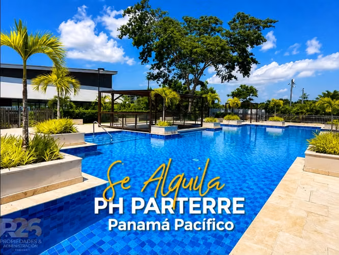 SE ALQUILA APARTAMENTO NUEVO PH PARTERRE 2 RECAMARAS + DEN