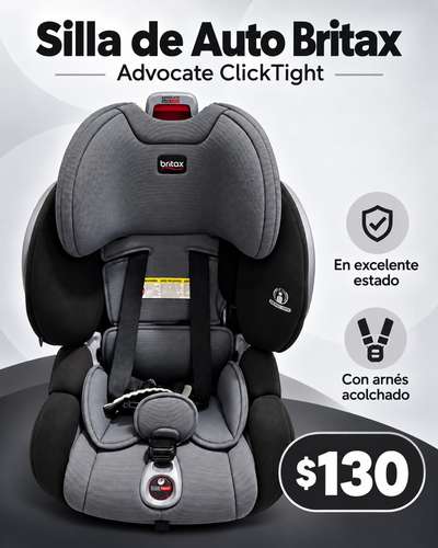 Vendo silla de auto Britax 