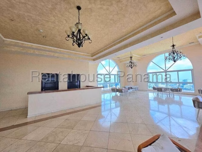 Alquiler apartamento amoblado PH Vista del Mar, Av. Balboa - vista al mar | uVIK-27-2882