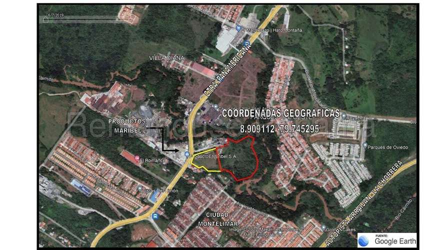 VENTA DE TERRENO EN CHORRERA – CAIMITO