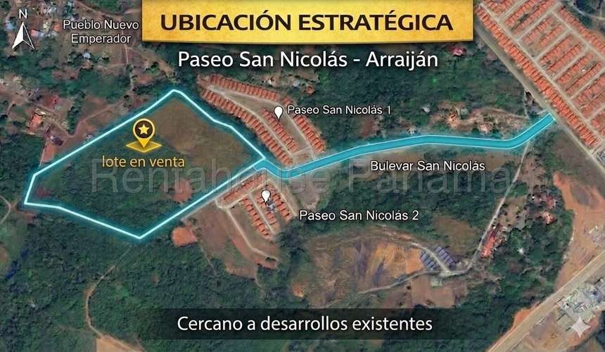 VENTA DE TERRENO EN ARRAIJAN – PASEO SAN NICOLAS 2 - Imagen 8