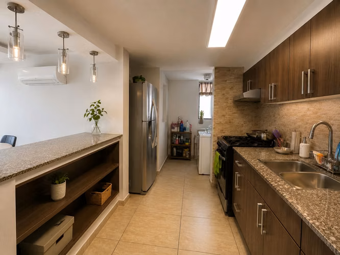 SE ALQUILA ACOGEDOR APARTAMENTO CON LINEA BLANCA, EN CONDADO DEL REY - Imagen 8