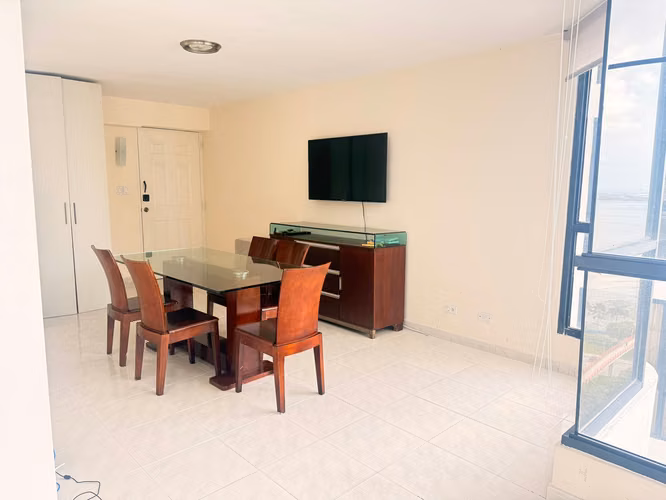 ALQUILER DE APARTAMENTO SEMI AMOBLADO EN AV BALBOA 2 RECAMARAS 2 BAÑOS C/B/E 2 PARKING - Imagen 2