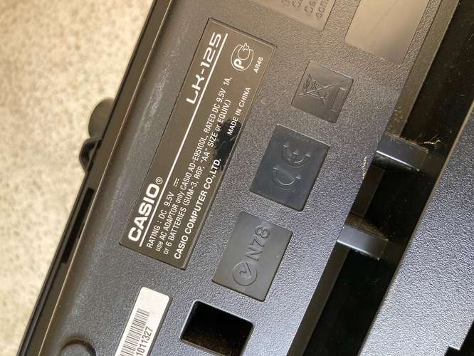 Teclado Casio LK-125  - Imagen 3