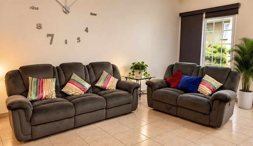 Juego de sillones reclinables 
