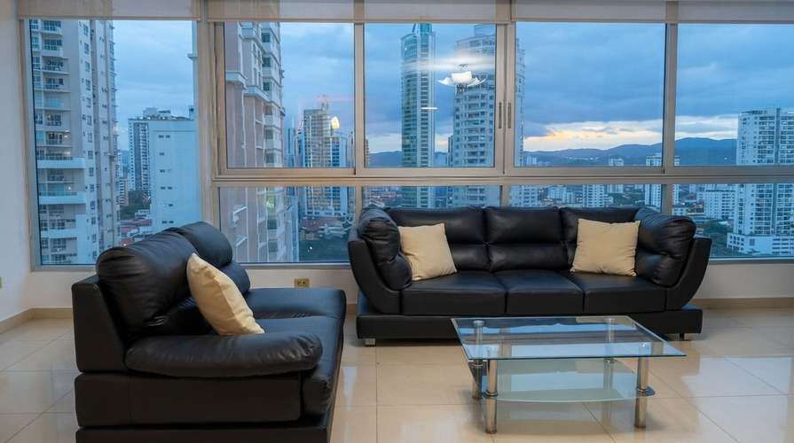 . ! Apartamento en Avenida Balboa I amoblado I 2 Rec I con balcón y vista parcial al mar  - Imagen 1