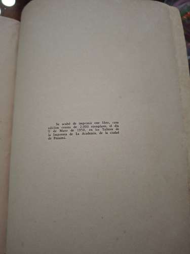 El cuento en Panamá – Rodrigo Miró – Libro antiguo 1950 – Coleccionable - Imagen 2