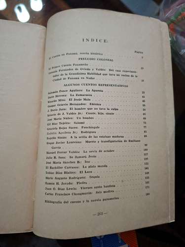 El cuento en Panamá – Rodrigo Miró – Libro antiguo 1950 – Coleccionable - Imagen 3