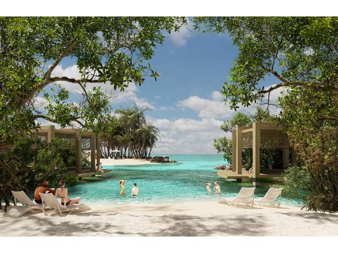Portalmar, Apartamentos de 190 m2 frente al mar Caribe